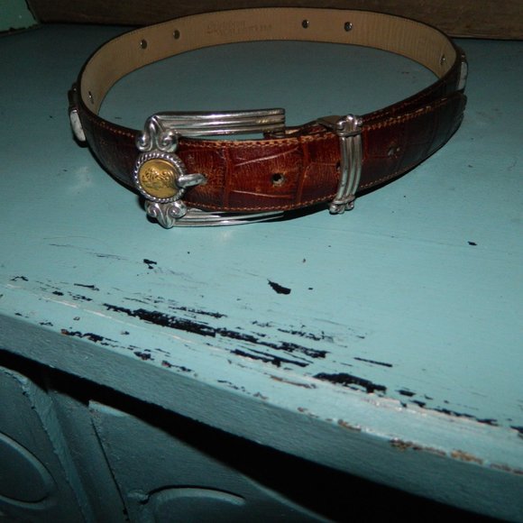 Vintage Brighton Museum Collection Brown Belt M21007 - Picture 2 of 8